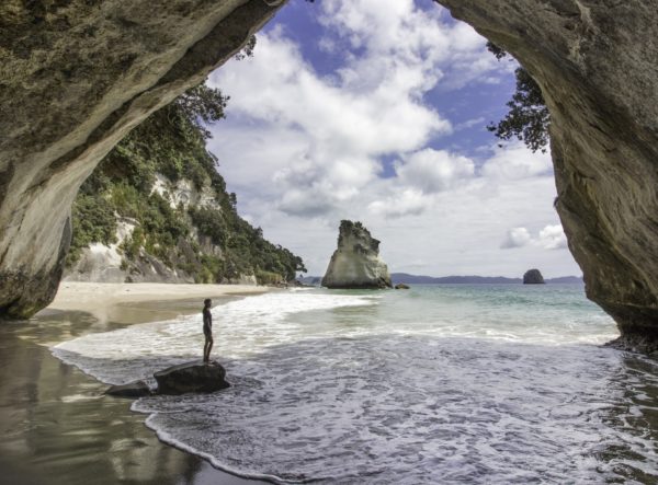 Cathedral cove New Zealand