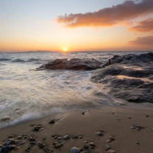 Sunset On The Beach
